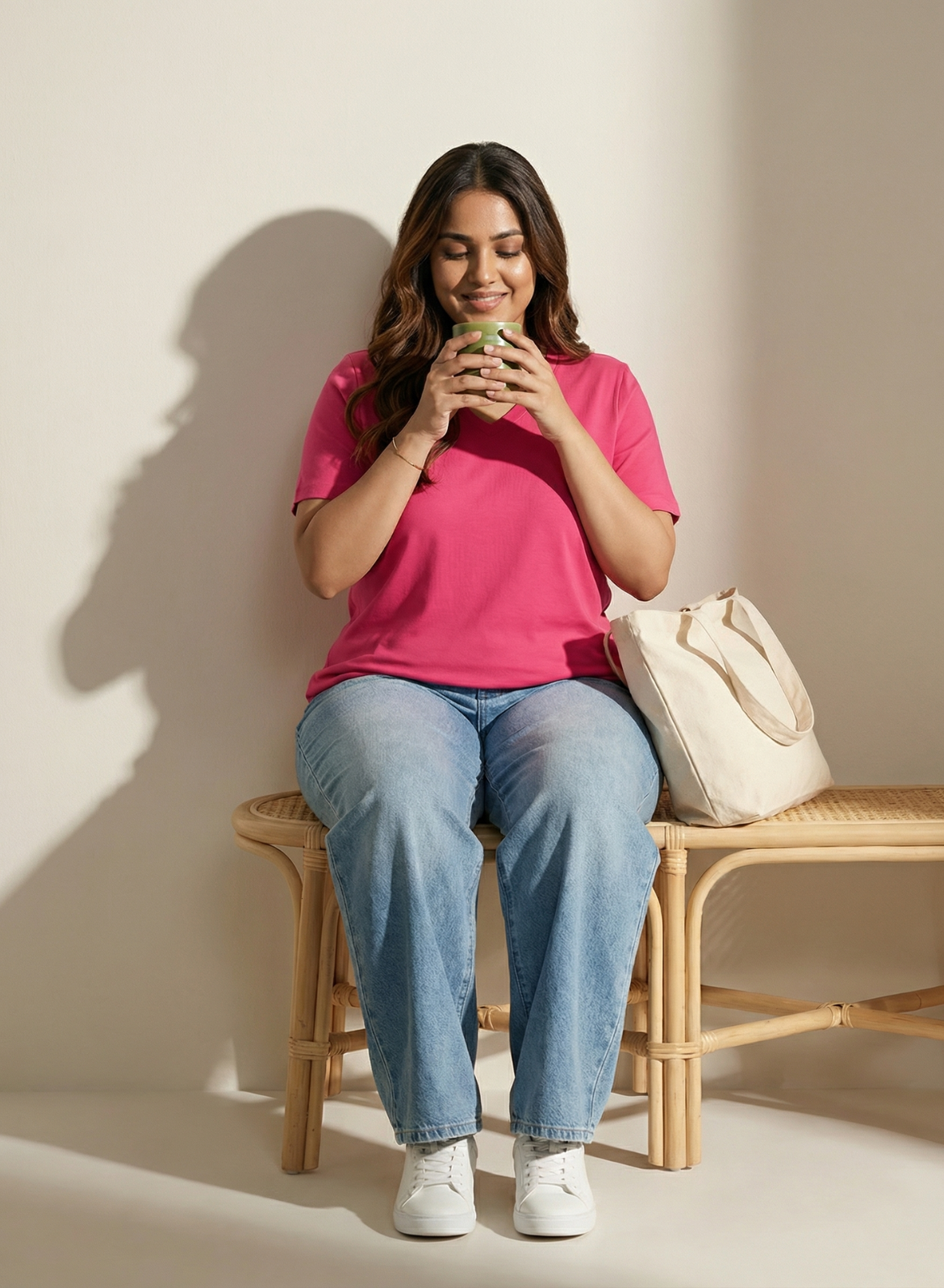 Viva Magenta - Pantone Color of the Year 2023 ( V-Neck )