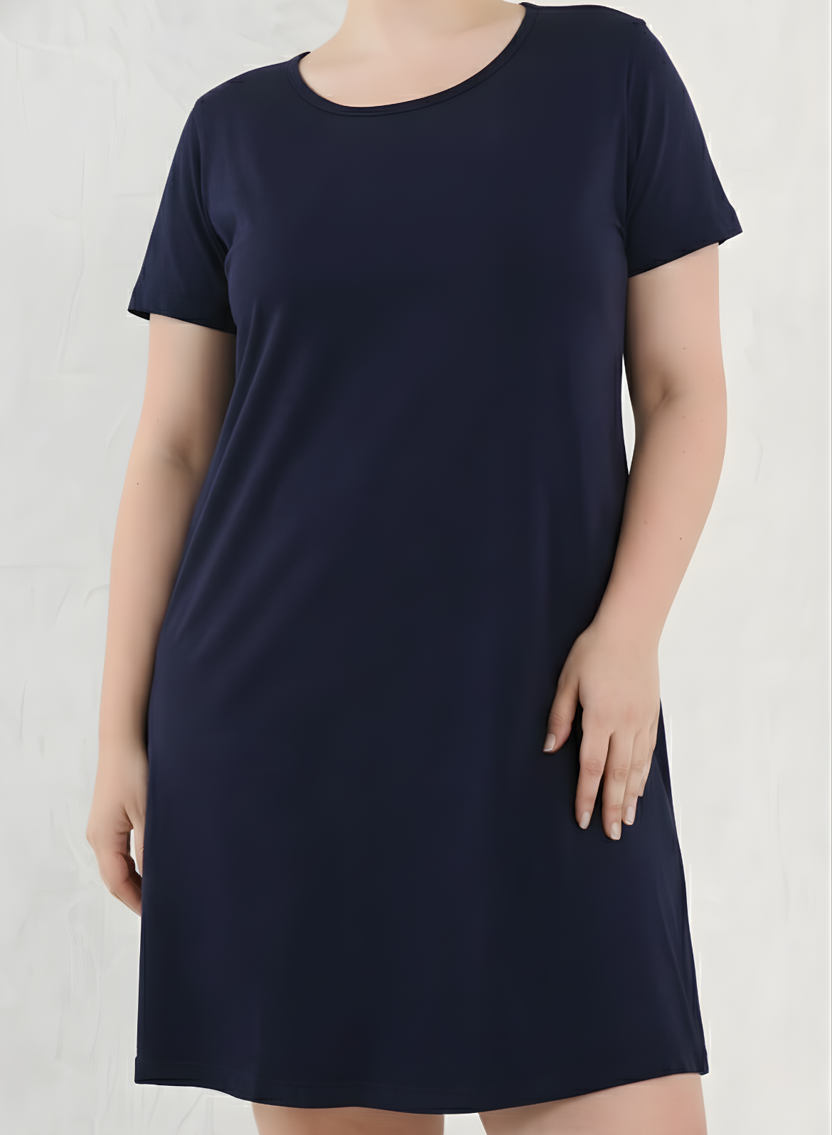 Ballsy Blue Tshirt Dress