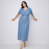 Light Blue Denim Dress