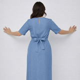 Light Blue Denim Dress