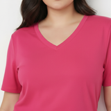 Viva Magenta - Pantone Color of the Year 2023 ( V-Neck )
