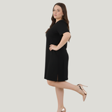 Brazen Black Tshirt Dress