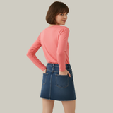 Watermelon Pink Full Sleeves V-Neck T-shirt