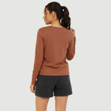 Mocha Mousse Full Sleeve Tshirt- Pantone Color of Year 2025