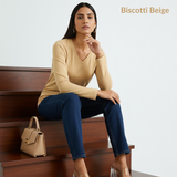 Pick Any 3 - Women's Full Sleeves V-Neck T-Shirt Combo