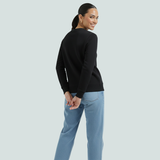 Vogue Black Sweatshirt