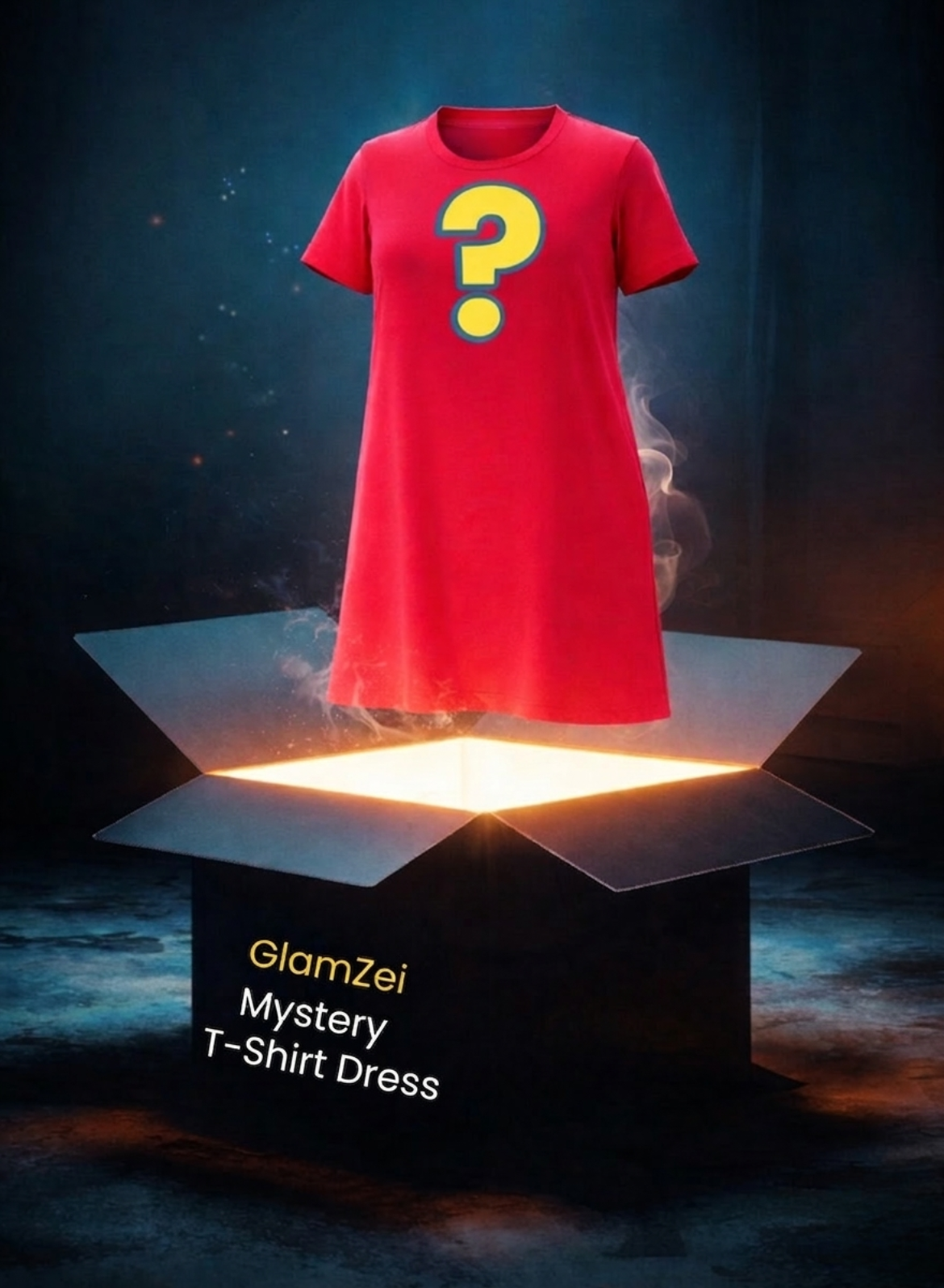 Mystery Box – Round Neck T-shirt Dresses (Pack of 2)