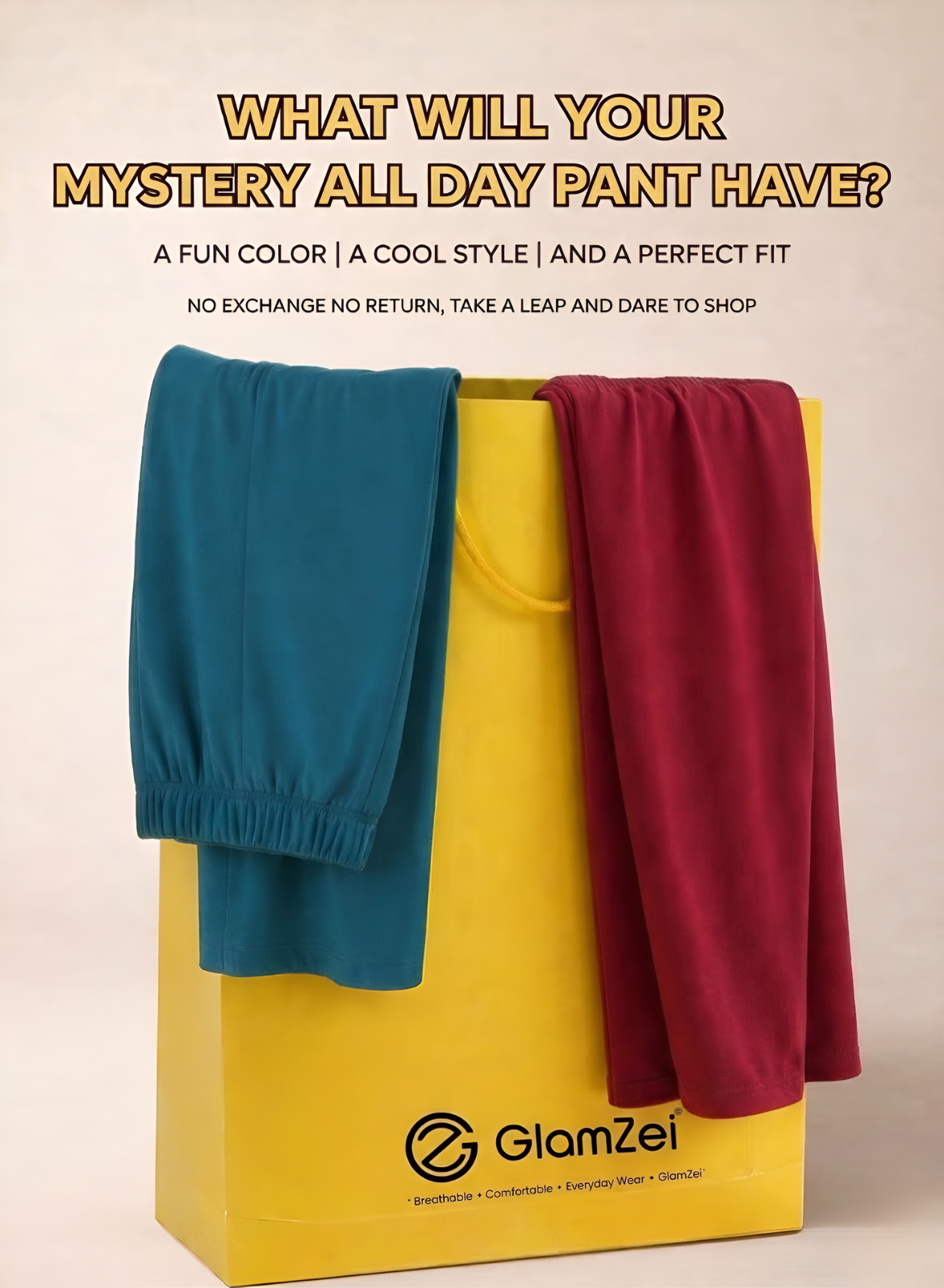 Mystery Box – All Day Pants (Pack of 2)