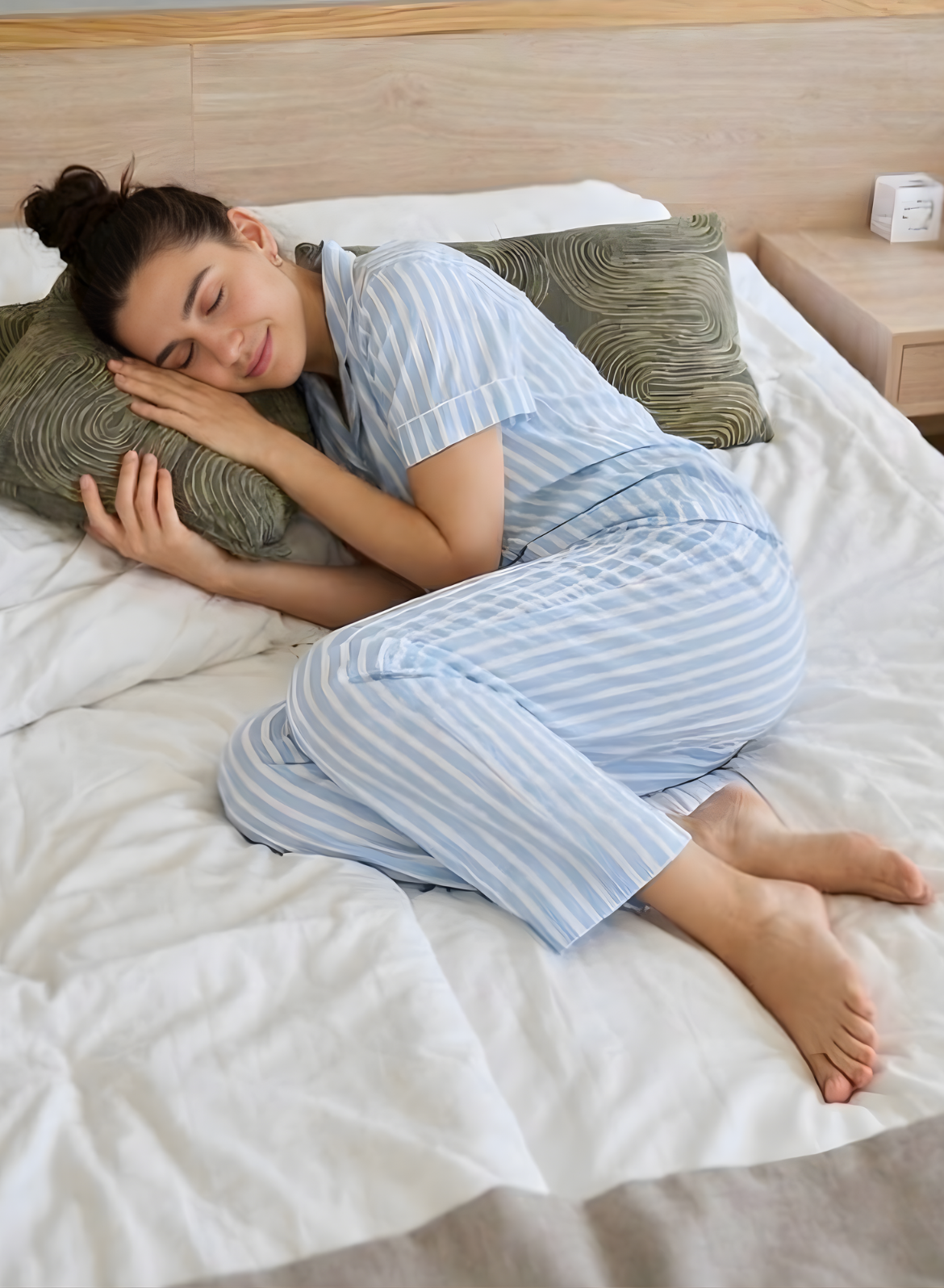 Sky Stripe Classic Pajama Set