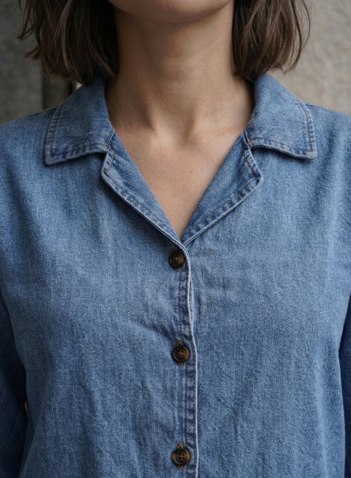 Classic Blue Denim Shirt