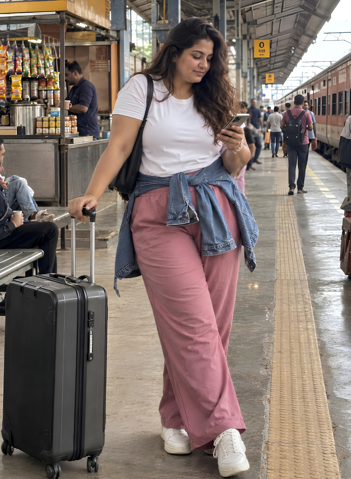 French Fuchsia All Day Pants