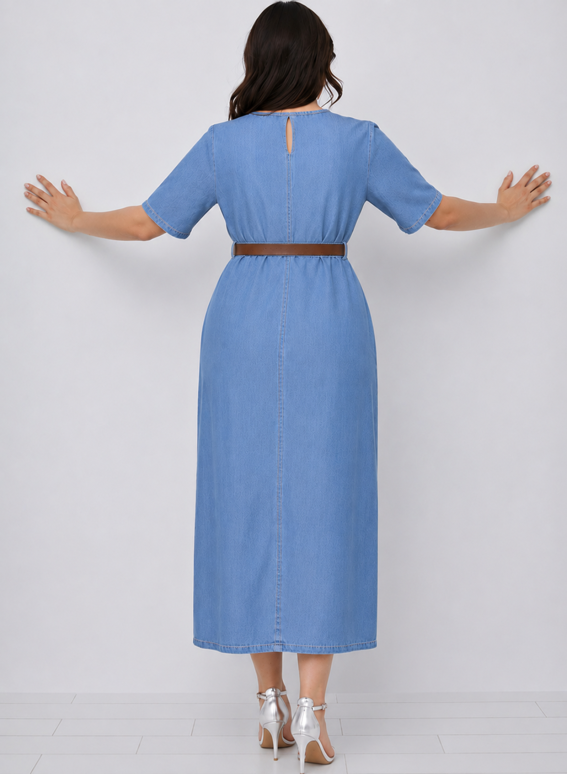 Light Blue Denim Dress