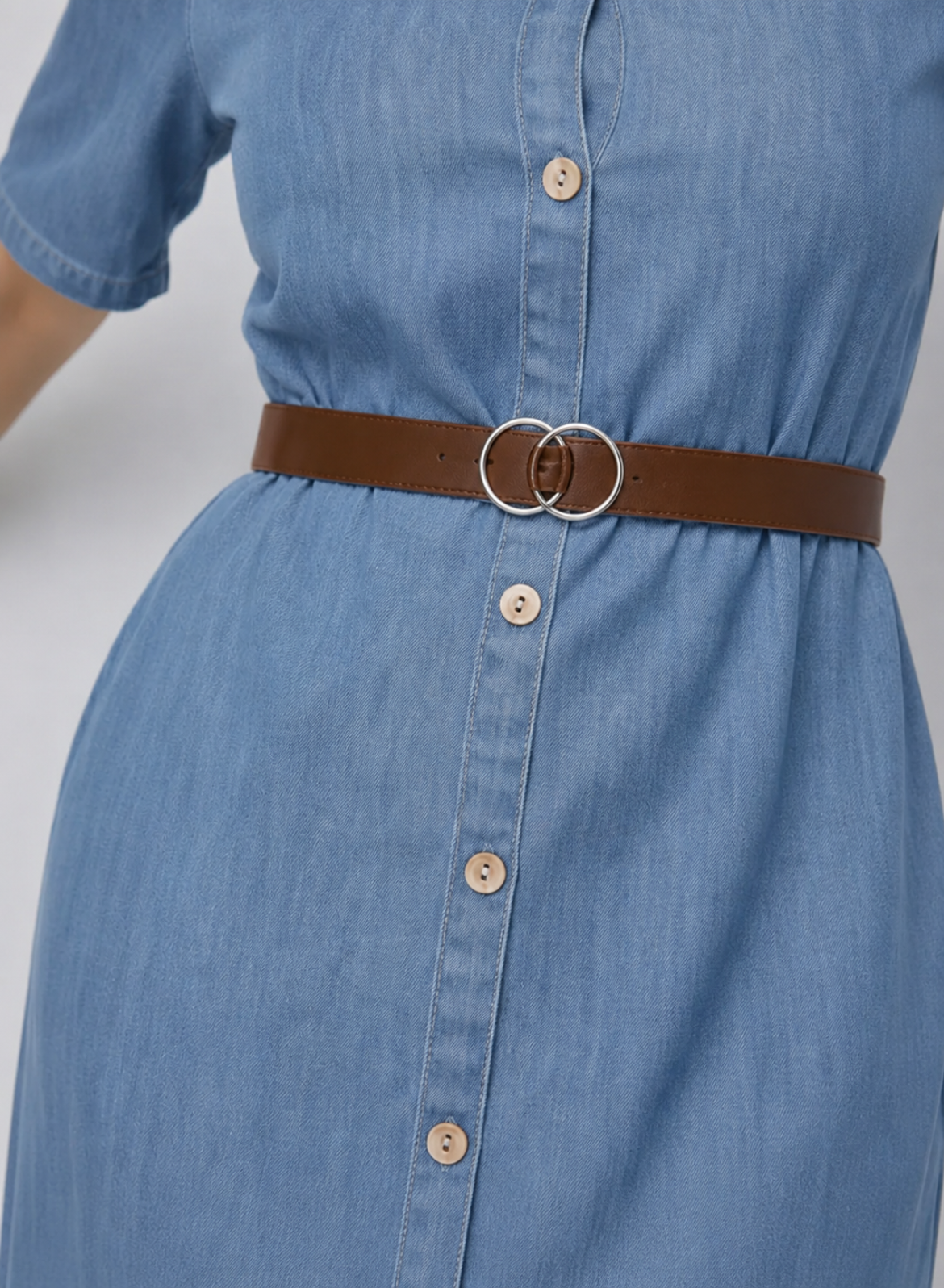 Light Blue Denim Dress
