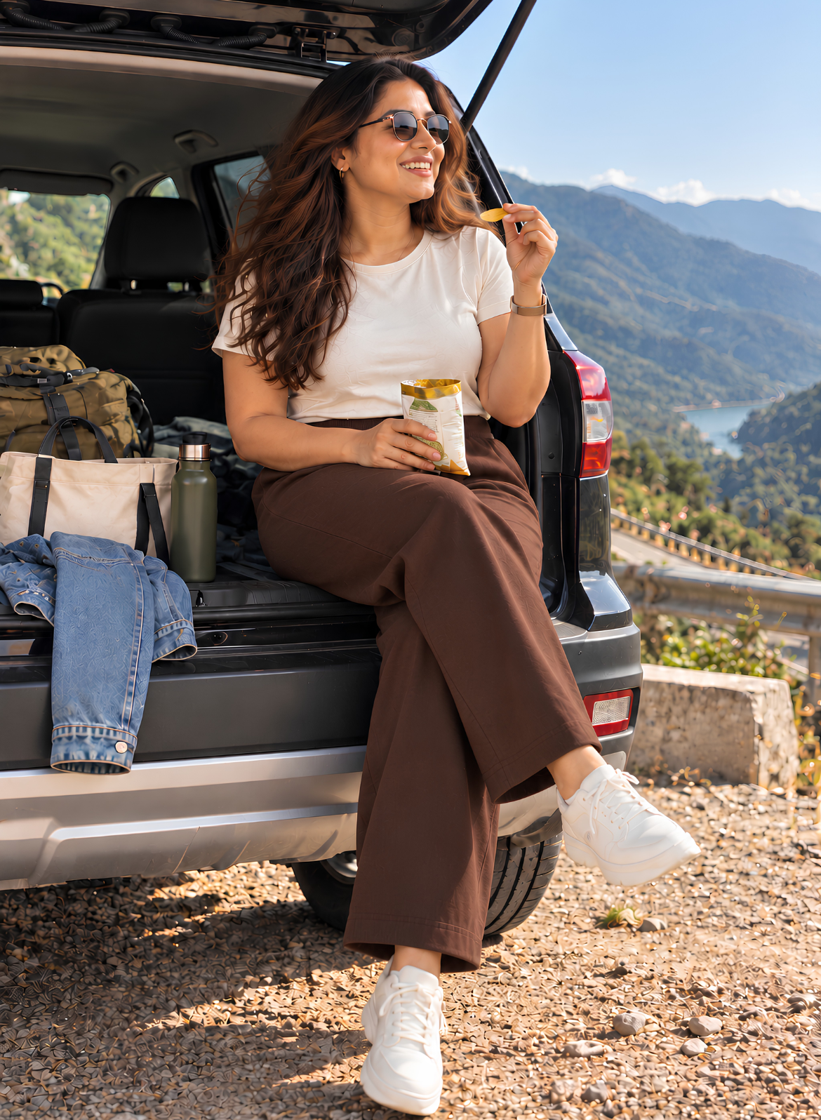 Chestnut Brown All Day Pants