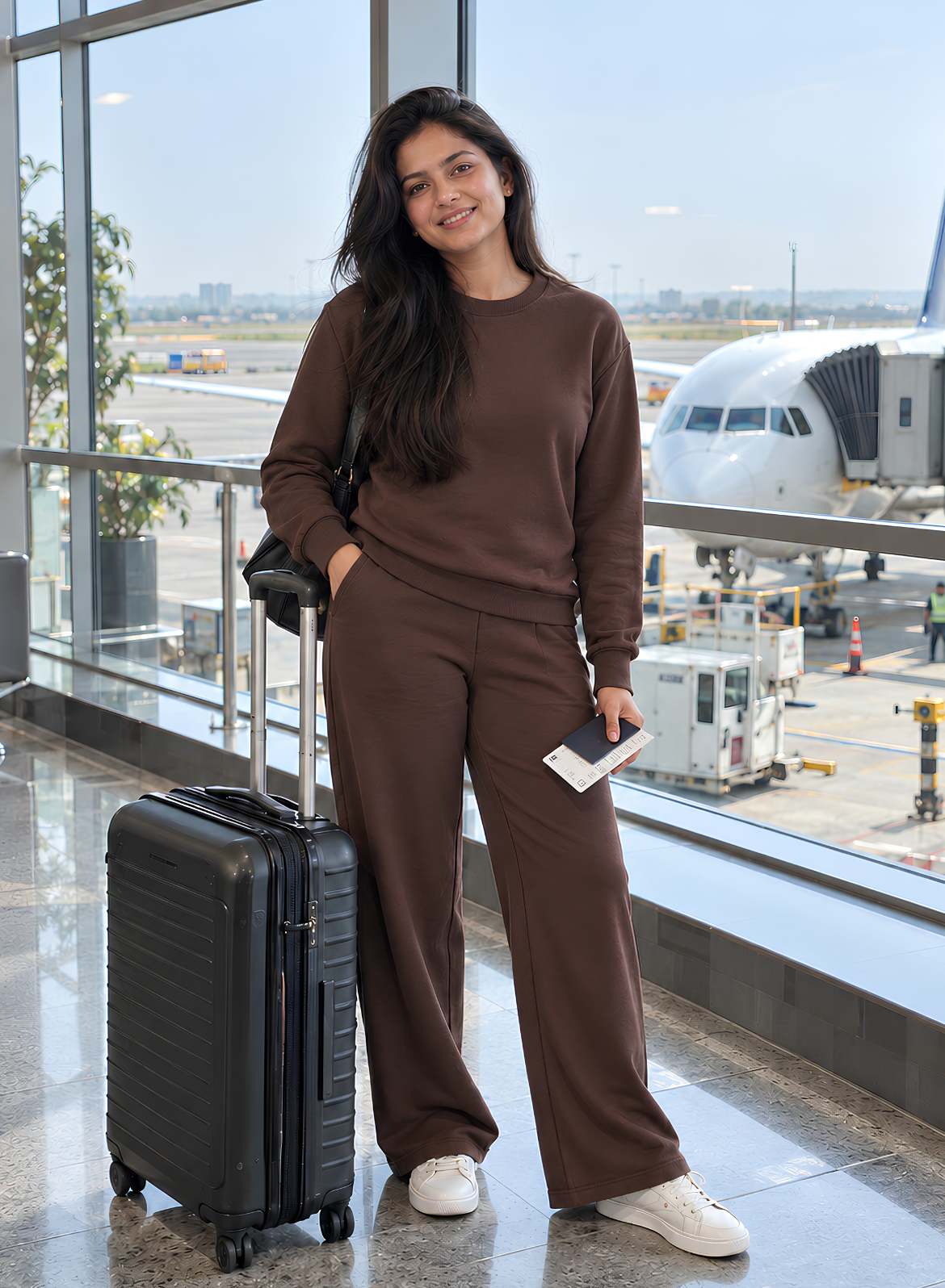 Chestnut Brown Co-ords Set