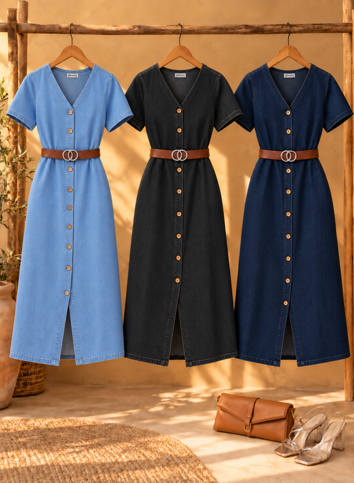 Pick Any 2 – Denim Dresses For Women