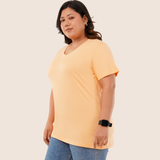 Peach Fuzz - Pantone Color of the Year 2024 ( V-Neck )