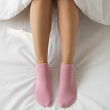 Pink Bloom Comfort Ankle Socks