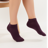Royal Grape Comfort Ankle Socks