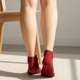 Merlot Mood Comfort Ankle Socks
