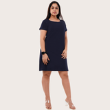 Ballsy Blue Tshirt Dress