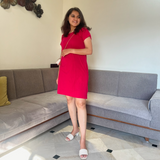 Viva Magenta Tshirt Dress (Pantone Color of the Year 2023)