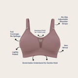 Brown Full Coverage Bra
