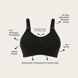 Black Full Coverage Bra