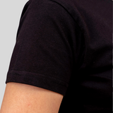 Round O Clock Bold Black Tshirt for Women