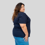 Ballsy Blue Plus Size T-shirt
