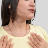 Lovely Lemon Solid T-shirt for Women