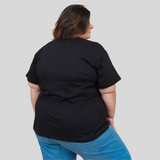 Brazen Black Plus Size T-shirt for Women