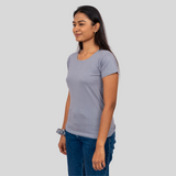plain grey t shirt womens