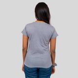 plain grey t shirt womens