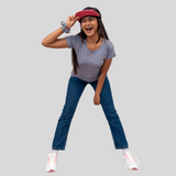 grey t shirt for women