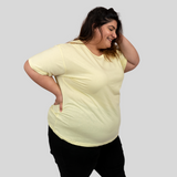 Lovely Lemon Plus Size T-shirt for Women