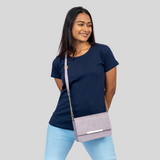 Ballsy Blue Solid T-shirt for Women