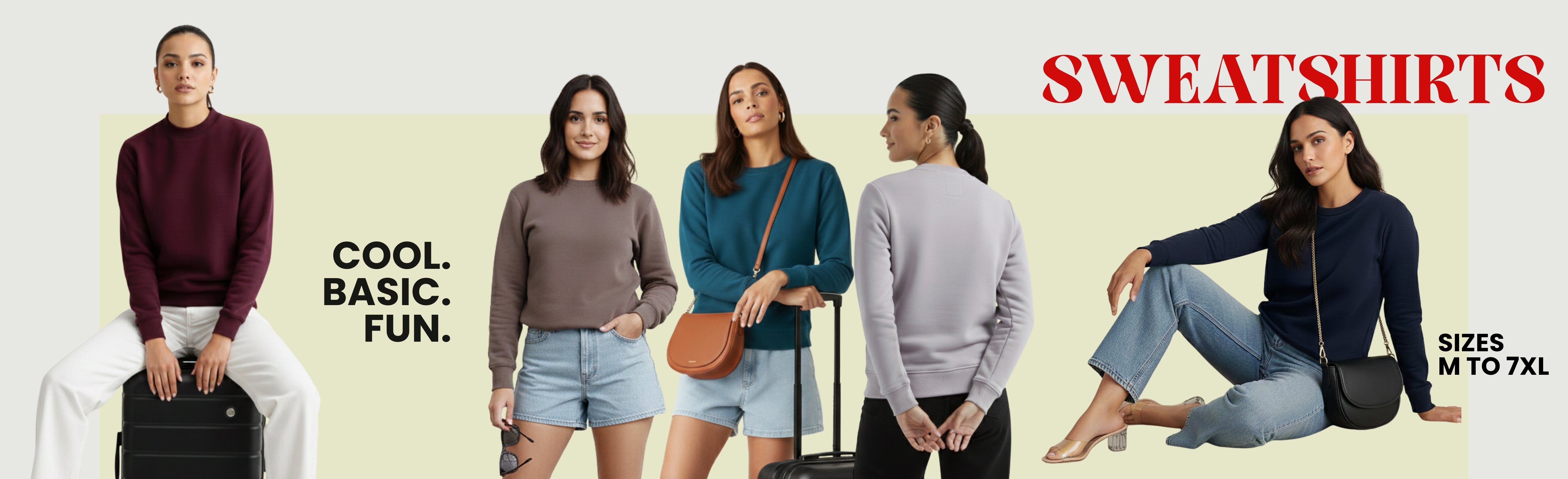 Trendy Sweatshirts: Every Woman’s Essential!