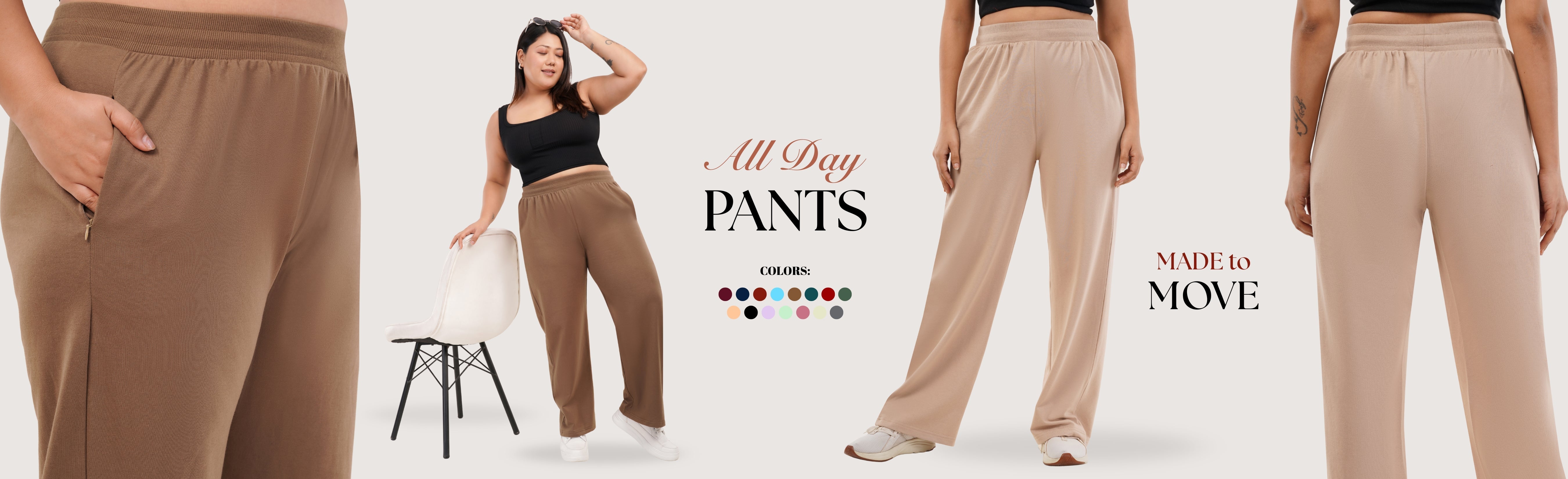 All Day Pants for Women: Comfort Meets Style