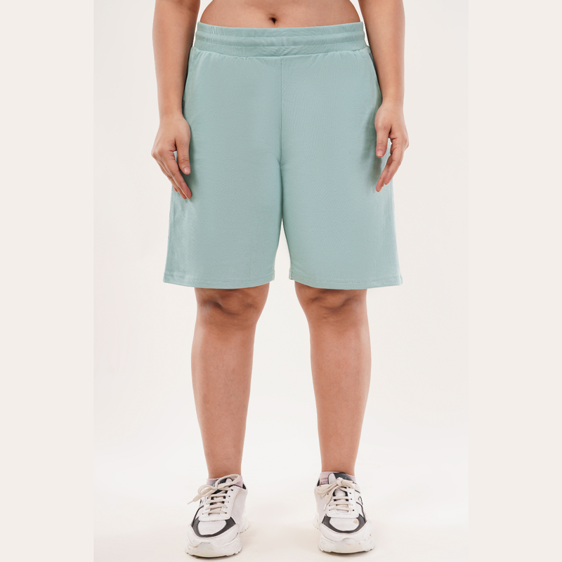 Mist Pistachio Women Shorts