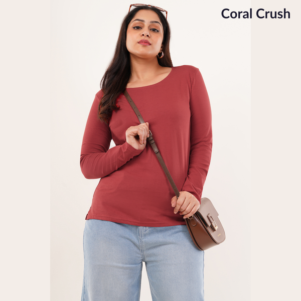 Pick Any 2 - Women's Full Sleeves Tshirt Combo