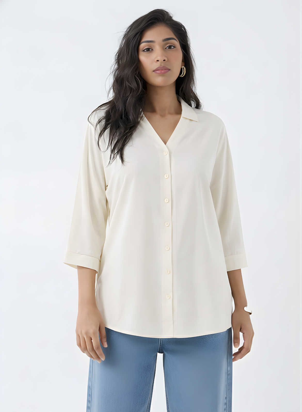 Vanilla Cream Shirt for Women