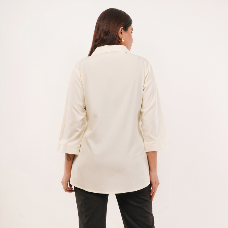 Vanilla Cream Shirt for Women