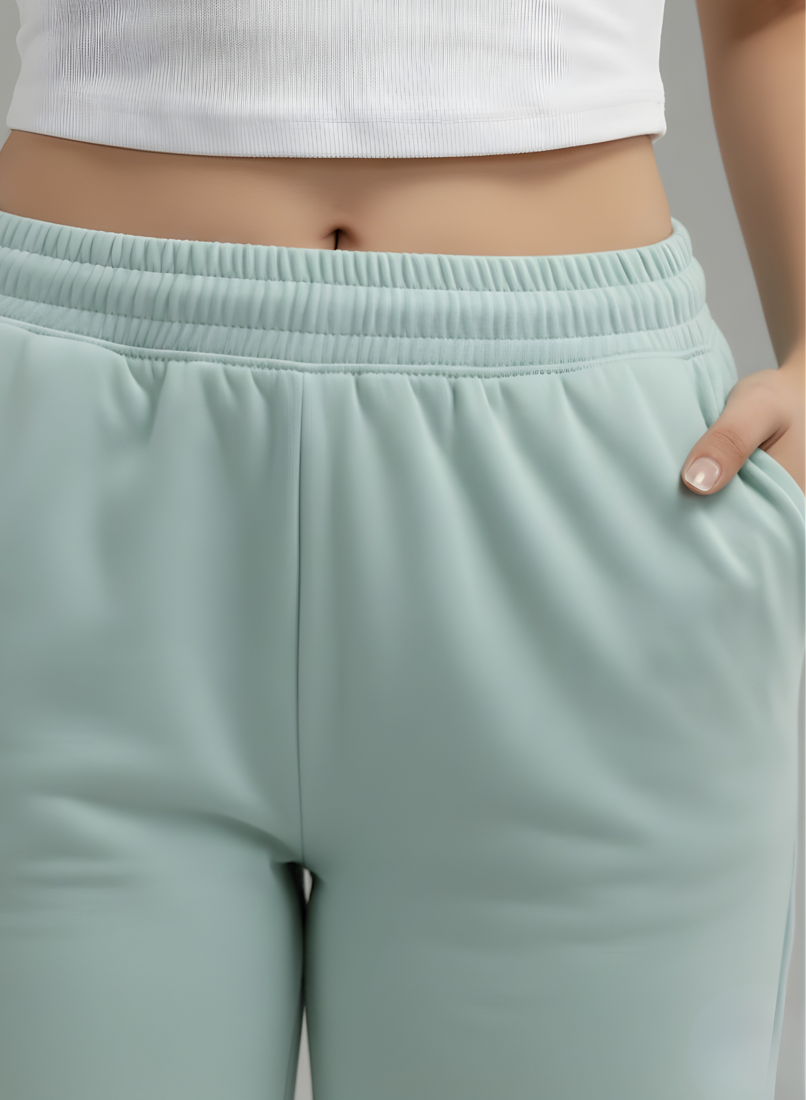 Mist Pistachio Women Shorts