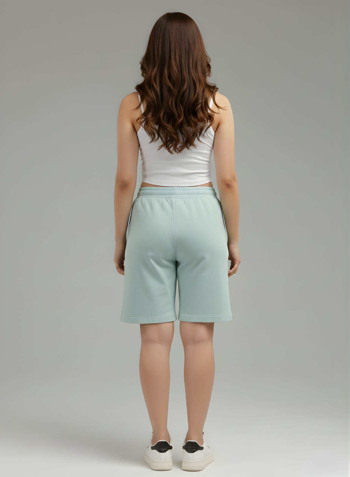 Mist Pistachio Women Shorts