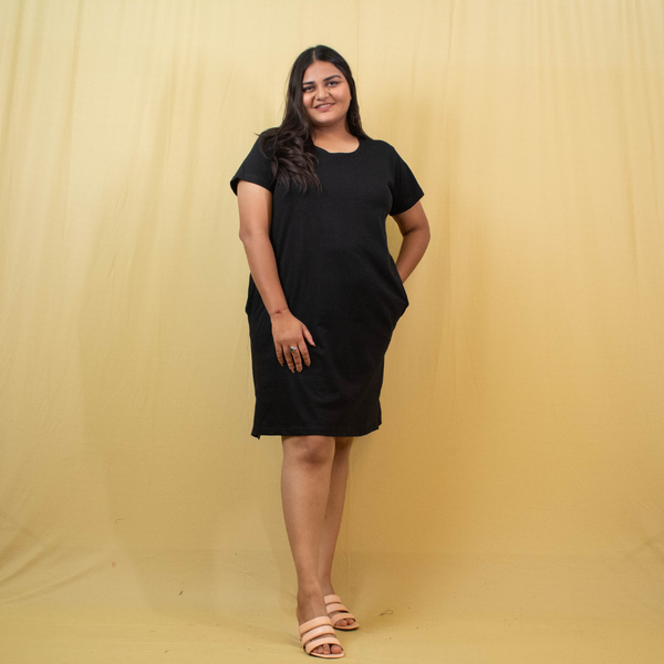 Brazen Black Hip Covering T-shirt