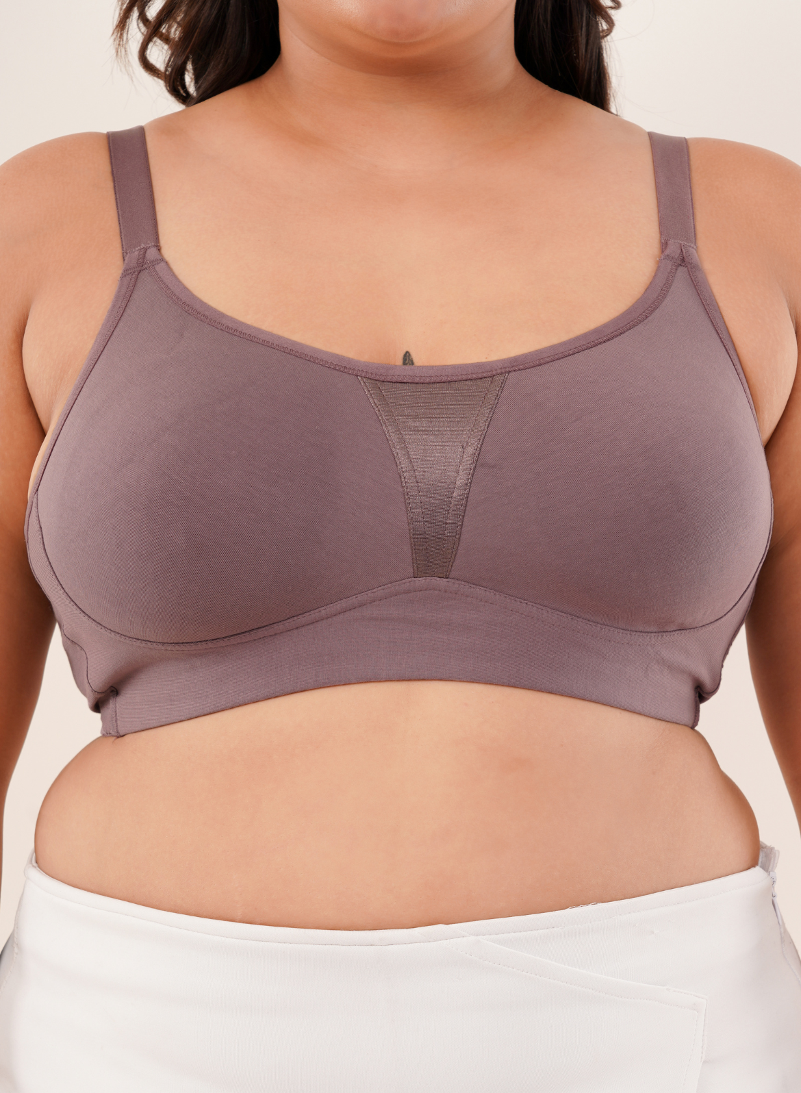 Brown Full Coverage Bra