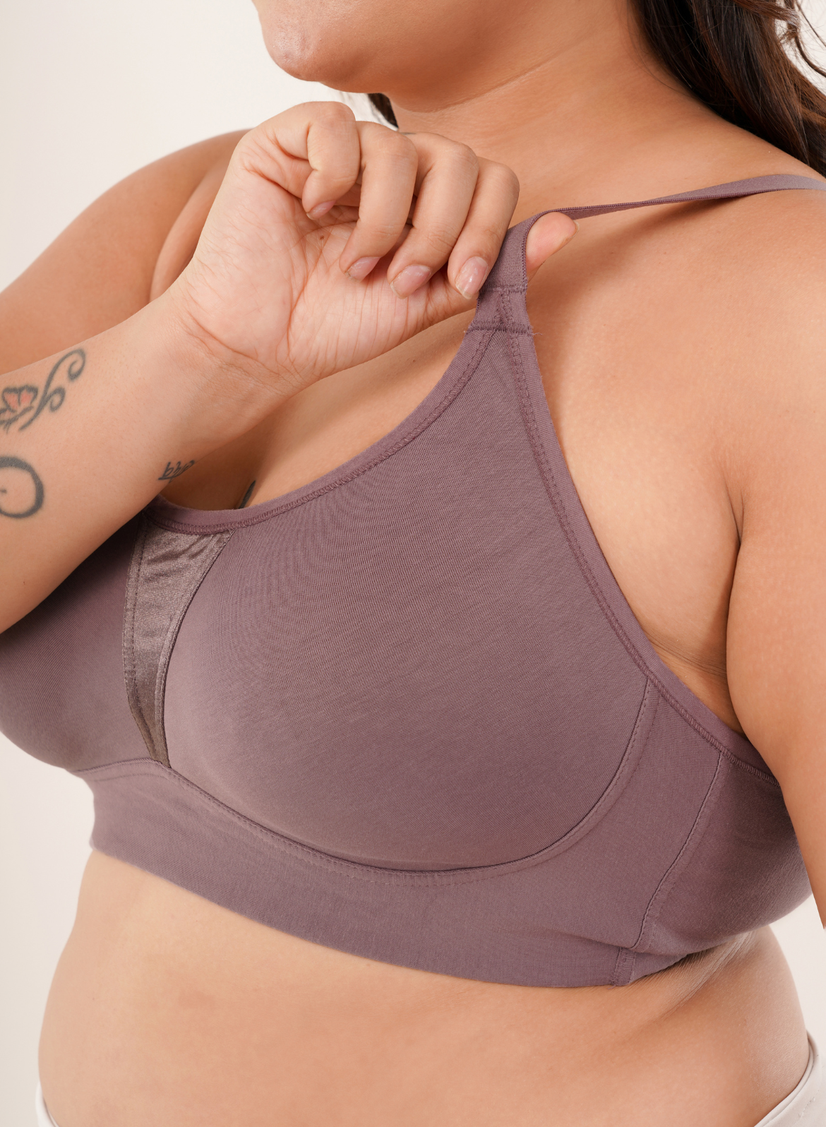 Brown Full Coverage Bra