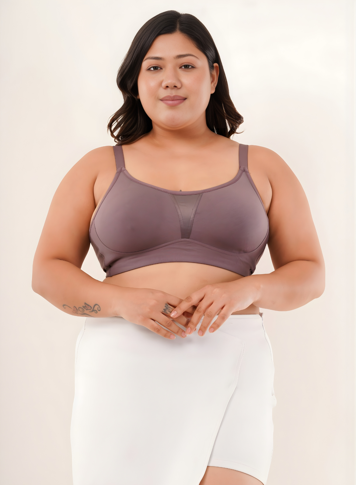 Brown Full Coverage Bra