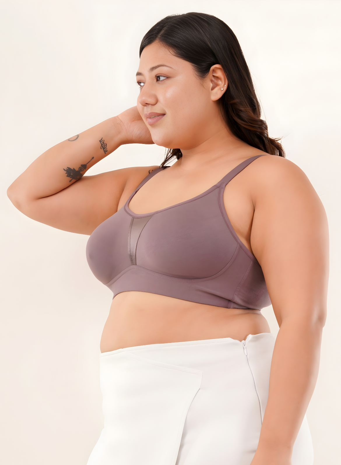 Brown Full Coverage Bra